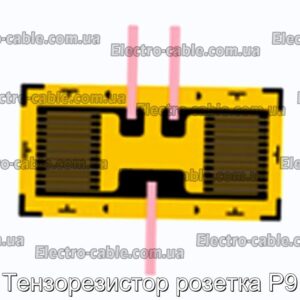 Тензорезистор розетка Р9 - фотография № 1.