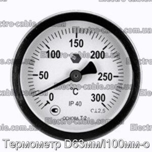 Термометр D63мм/l100мм-о - фотография № 1.