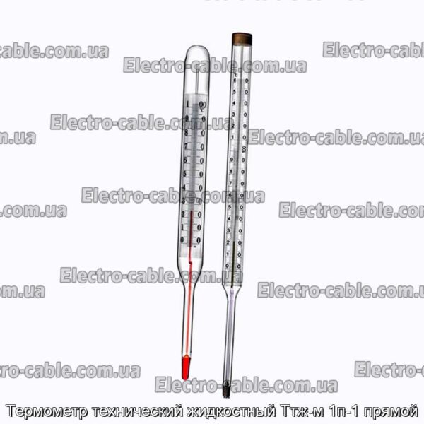 Термометр технический жидкостный Ттж-м 1п-1 прямой - фотография № 1.
