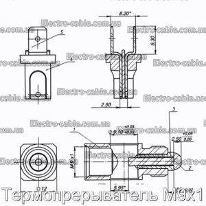 Термопрерыватель М9х1 - фотография № 1.