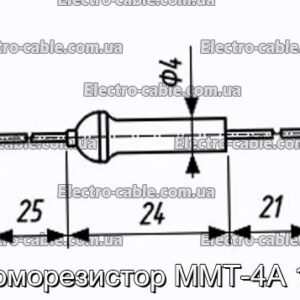 Терморезистор ММТ-4А 12К - фотография № 1.