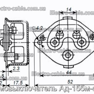 Термовыключатель Ад-155м-а12к - фотография № 2.