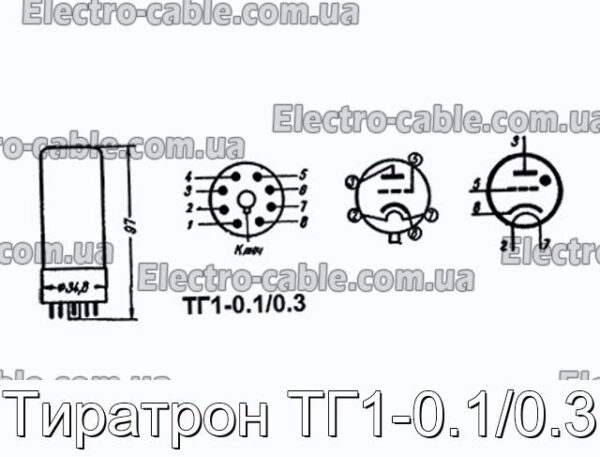 Тиратрон ТГ1-0.1/0.3 - фотография № 1.