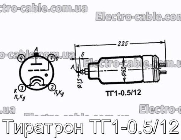 Тиратрон ТГ1-0.5/12 - фотография № 1.