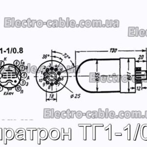 Тиратрон ТГ1-1/0.8 - фотография № 1.