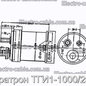 Тиратрон ТГІ1-1000/25-1 - фотографія №1.