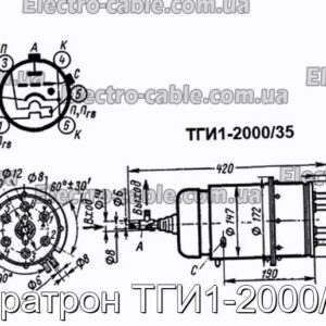 Тиратрон ТГІ1-2000/35 – фотографія №1.