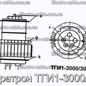 Тиратрон ТГІ1-3000/30 – фотографія №1.