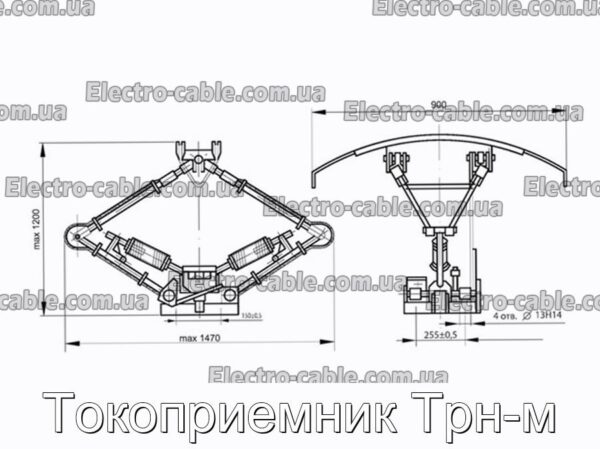 Токоприемник Трн-м - фотография № 2.