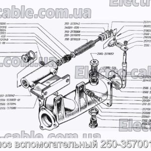 Тормоз вспомогательный 250-3570010-10 - фотография № 2.