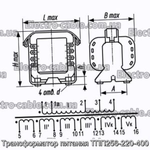 Трансформатор потужності TPP256-220-400-PHOTO № 1.