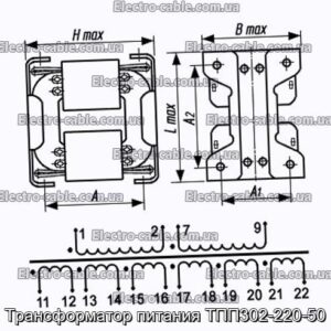 Трансформатор потужності TPP302-220-50-PHOTO № 1.