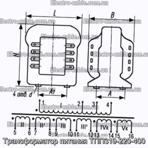 Трансформатор потужності TPP319-220-400-PHOTO № 1.