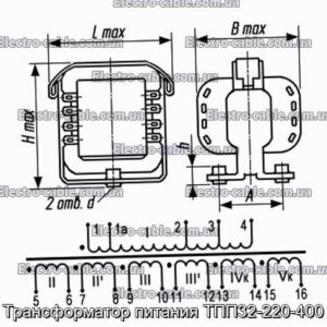 Трансформатор потужності TPP32-220-400-Фотографія № 1.