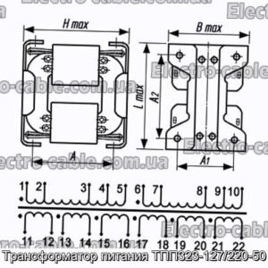 Трансформатор потужності TPP323-127/220-50-Photo № 1.