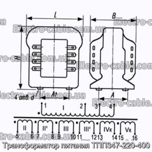 Трансформатор потужності TPP347-220-400-PHOTO № 1.