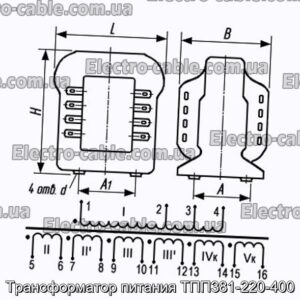 Трансформатор потужності TPP381-220-400-PHOTO № 1.