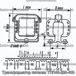 TPP40-220-400 Трансформатора-трансформатор-фотоотографія № 1.