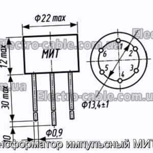 Трансформатор импульсный МИТ-3В - фотография № 1.