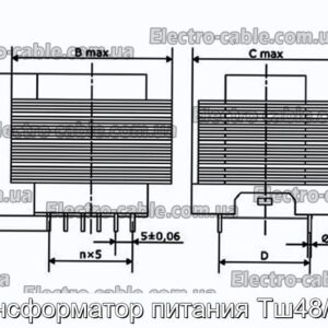 Трансформатор питания Тш48/20,5 - фотография № 2.