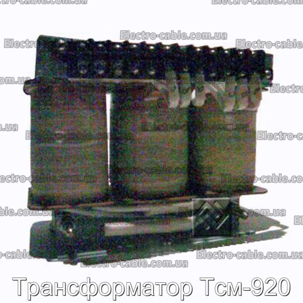 Трансформатор Тсм-920 - фотография № 1.