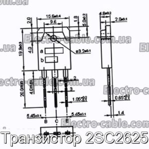 Транзистор 2SC2625 - фотографія №1.