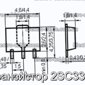 Транзистор 2SC3357 - фотографія №1.