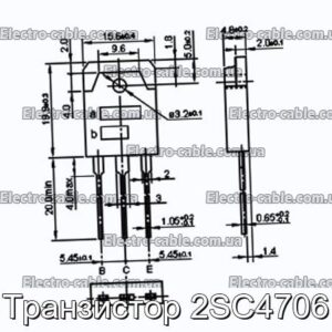 Транзистор 2SC4706 - фотографія №1.