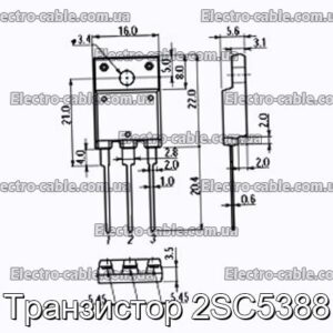 Транзистор 2SC5388 - фотографія №1.