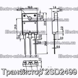 Транзистор 2SD2499 - фотографія №1.