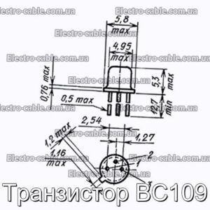 Транзистор BC109 - фотография № 1.