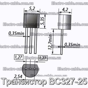 Транзистор BC327-25 – фотографія №1.