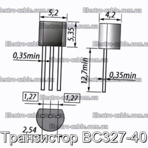 Транзистор BC327-40 - фотографія №1.