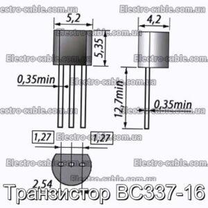 Транзистор BC337-16 – фотографія №1.