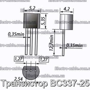 Транзистор BC337-25 – фотографія №1.