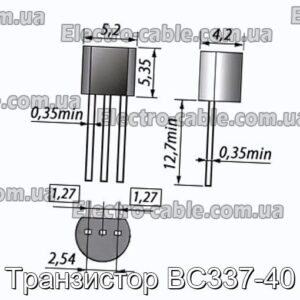 Транзистор BC337-40 - фотографія №1.