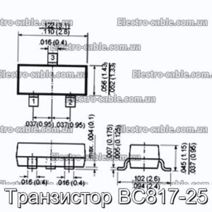 Транзистор BC817-25 - фотография № 1.