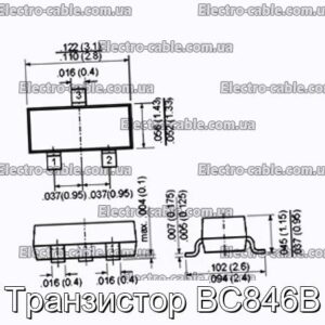 Транзистор BC846B - фотография № 1.