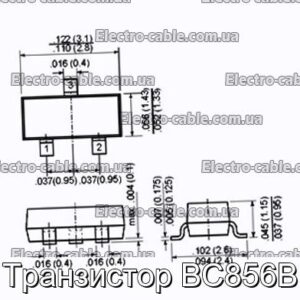 Транзистор BC856B - фотография № 1.