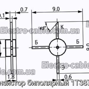 Транзистор биполярный 1Т387А-2 - фотография № 1.