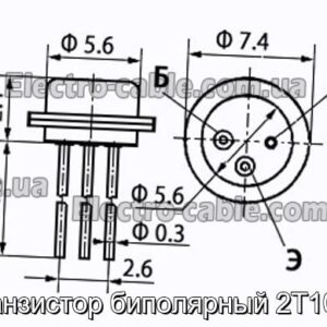 Транзистор биполярный 2Т104В - фотография № 1.