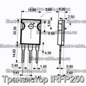 Транзистор IRFP250 - фотография № 1.