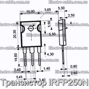 Транзистор IRFP250N - фотография № 1.