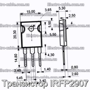 Транзистор IRFP2907 - фотография № 1.