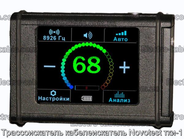 Трасошукач кабелешукач Novotest тки-1 - фотографія №3.