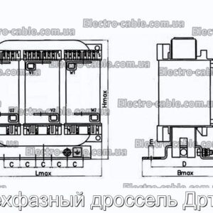 Трехфазный дроссель Дрт-11 - фотография № 1.