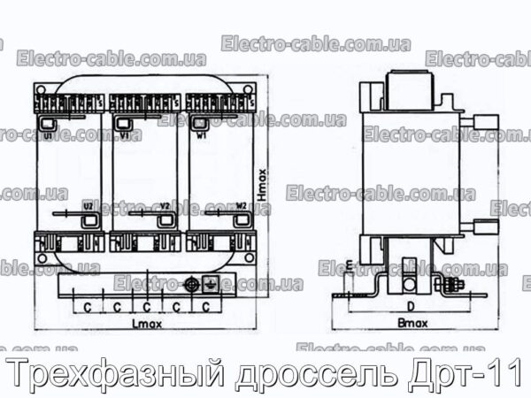 Трехфазный дроссель Дрт-11 - фотография № 1.