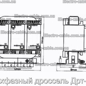 Трехфазный дроссель Дрт-110 - фотография № 2.