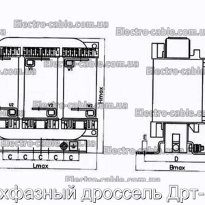 Трехфазный дроссель Дрт-15м - фотография № 2.