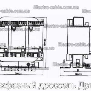 Трехфазный дроссель Дрт-30 - фотография № 1.